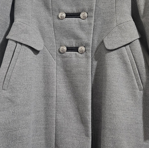 Rothschild Classic Gray Trench Coat  size 10 (Girl) - Picture 7 of 13